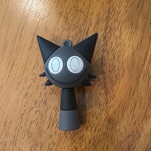 Splunki Replacemnet. Black and Gray Keychain. EUC